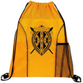 Dual Pocket Drawstring Backpack